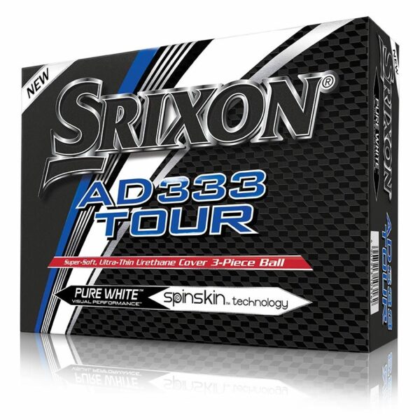 balles-srixon-ad333-tour-pure-white-x12-rue du golf balles-srixon-ad333-tour-pure-white-x12-rue du golf