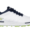 chaussures-skechers-elite-v3- blanc-marine-lime-profil-rue du golf