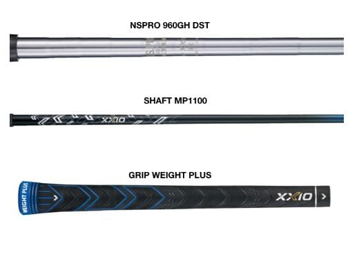 shaft et grip homme série de fers XXIO Eleven