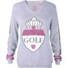 pullover Girls Golf Giant Crest pullover Girls Golf Giant Crest