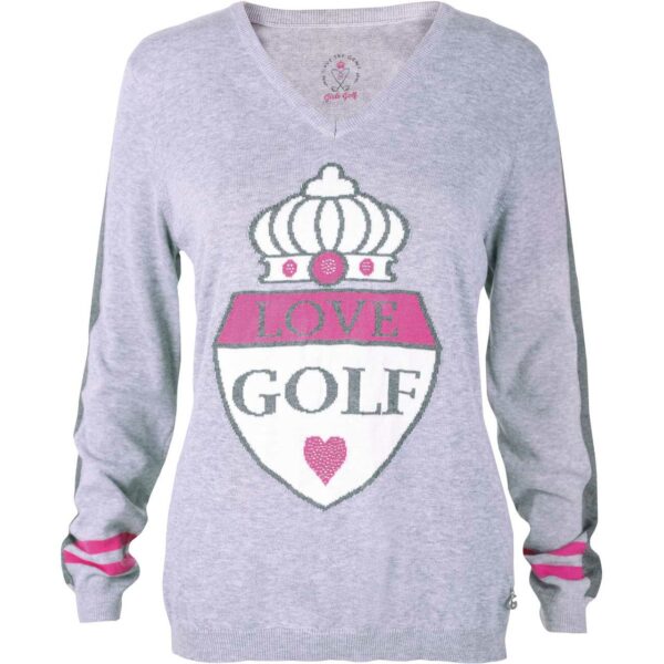 pullover Girls Golf Giant Crest pullover Girls Golf Giant Crest