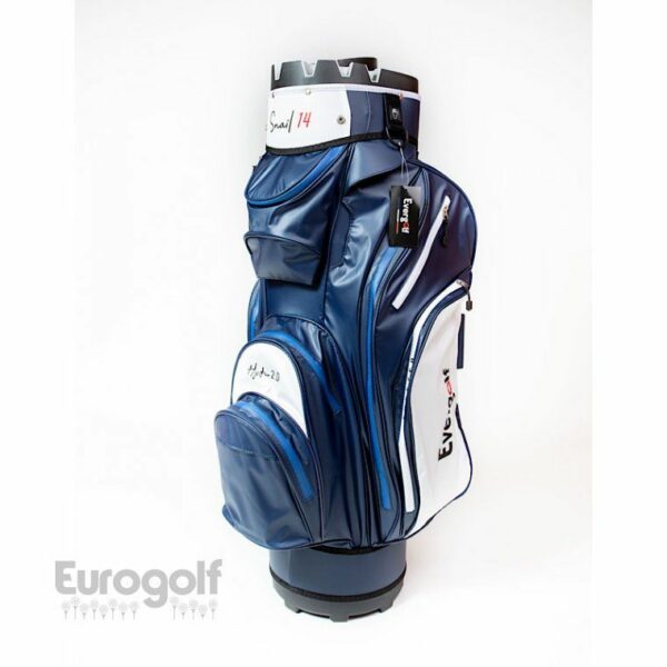 sac Chariot Evergolf Snail 14 Hydro 2.0  Bleu sac Chariot Evergolf Snail 14 Hydro 2.0 Bleu