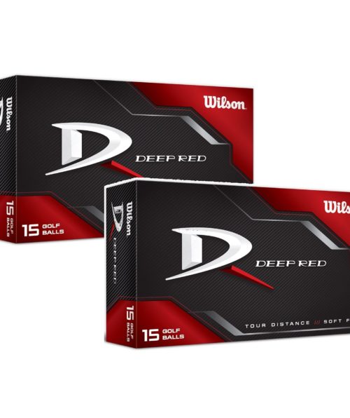 balles de golf Wilson Deep Red