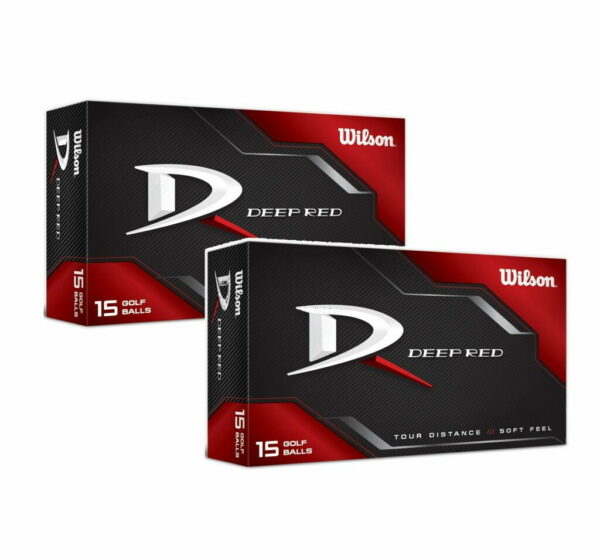 balles de golf Wilson Deep Red balles de golf Wilson Deep Red