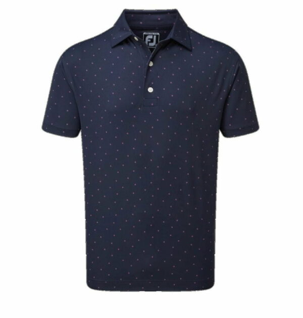 polo Footjoy Stretch Piqué imprimé