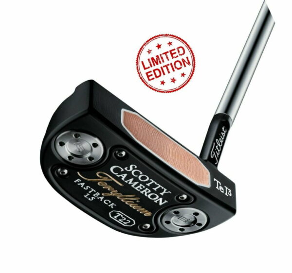 putter Scotty Cameron Teryllium T22 Fastback 1.5 en édition limitée putter Scotty Cameron Teryllium T22 Fastback 1.5 en édition limitée