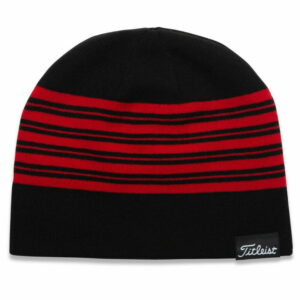 Bonnet Titleist Reversible rouge noir recto