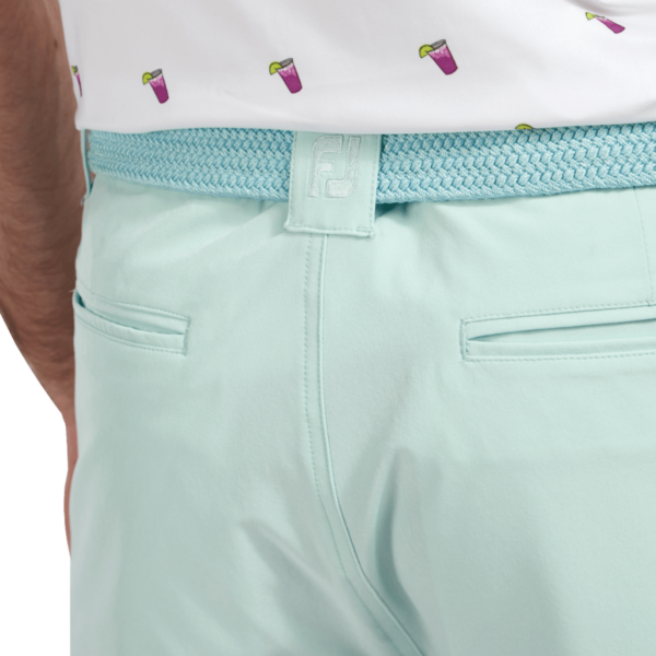 short Footjoy Slim Fit Bleu Polaire