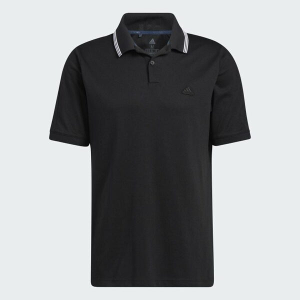 Polo_Go-To_Primegreen_Pique_Noir_GS9474_01_laydown olo Adidas Go-To Piqué