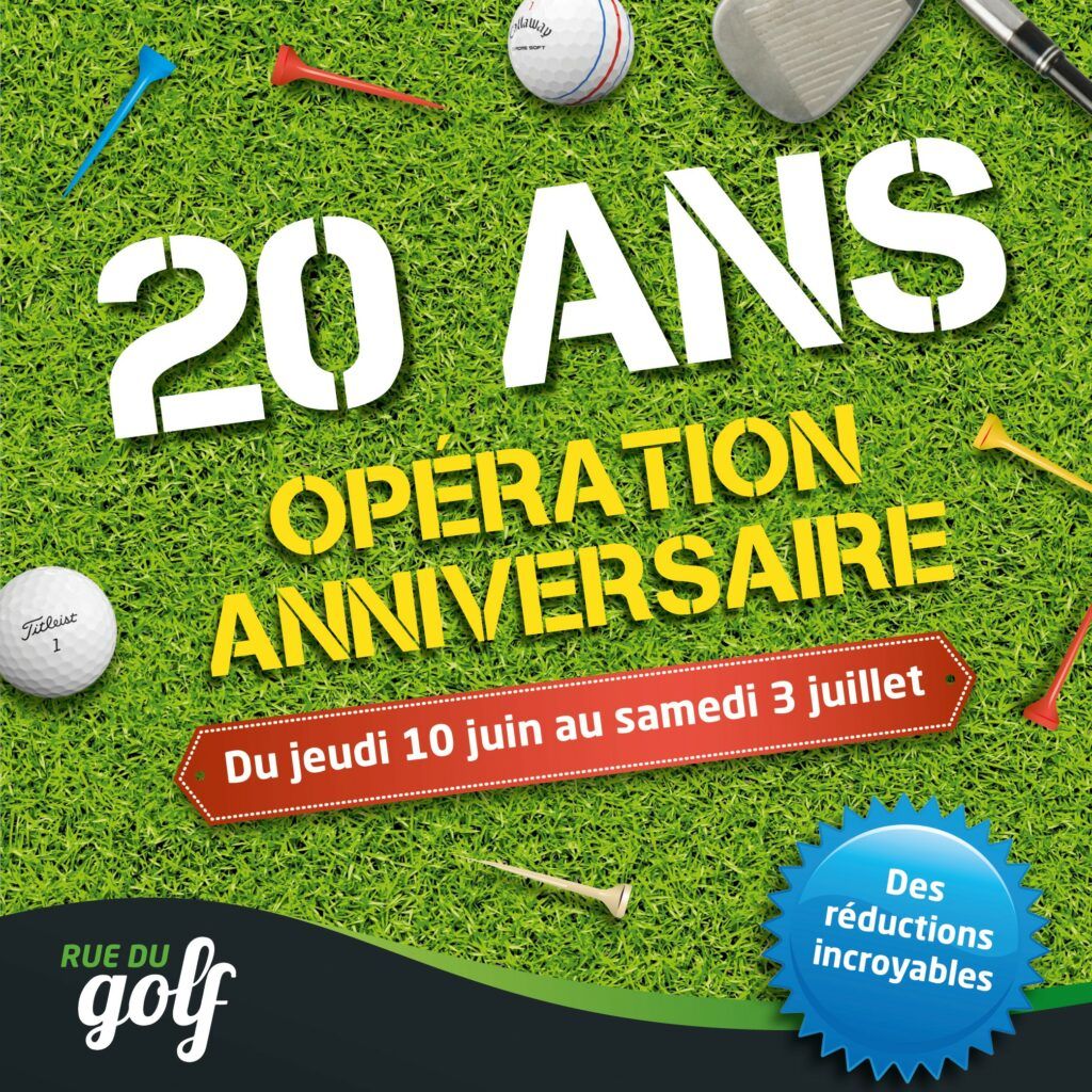 20 ans Rue du golf