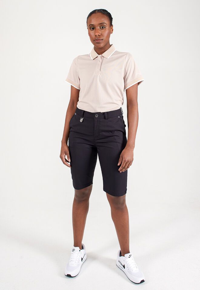 Bermuda Rohnisch Cheer Noir sur Rue du Golf Vetement golf femme