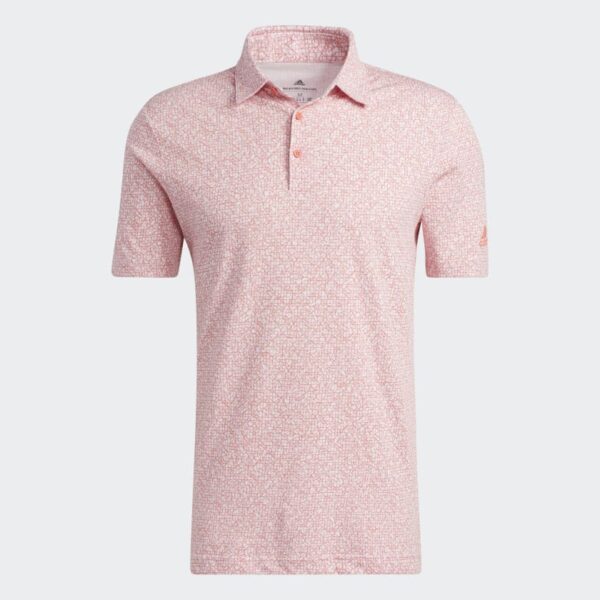 polo Adidas Abstract Print