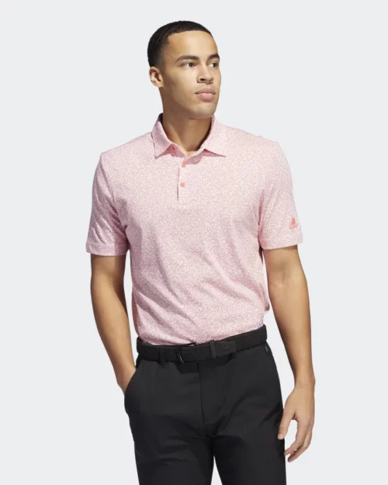 polo Adidas Abstract Print