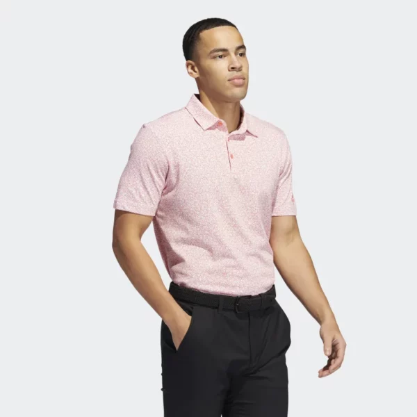 polo Adidas Abstract Print