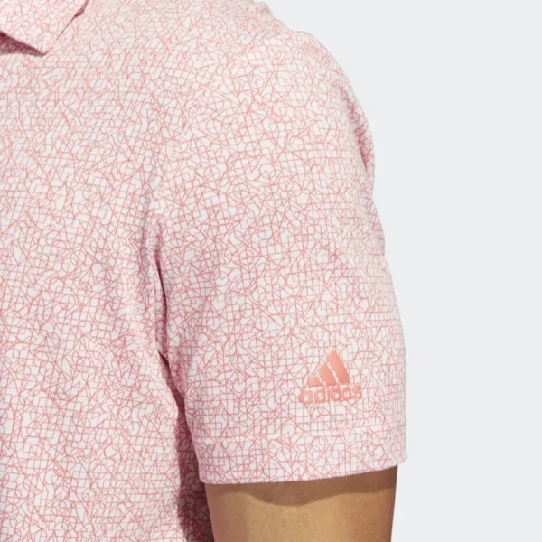 polo Adidas Abstract Print
