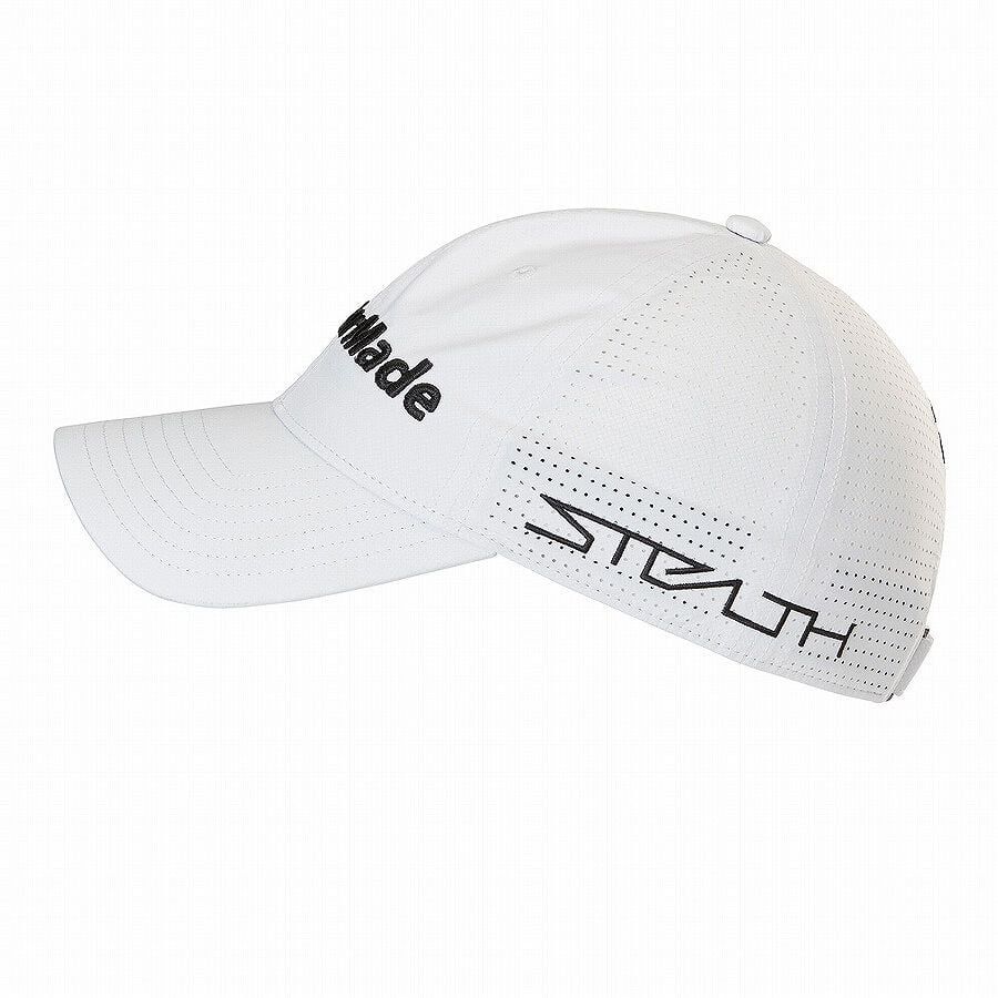 TaylorMade Tour Litetech Golf Cap Casquette de Baseball, Blanc