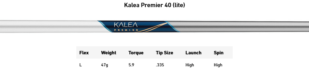 shaft Driver Taylormade Kalea Premier
