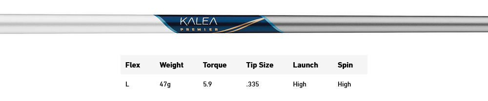 shaft Hybride Taylormade Kalea Premier