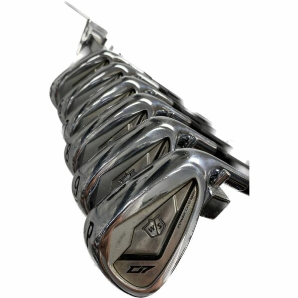 Série de6 fers Wilson D7 graphite Occasion Droitier Regular Série de6 fers Wilson D7 graphite Occasion Droitier Regular