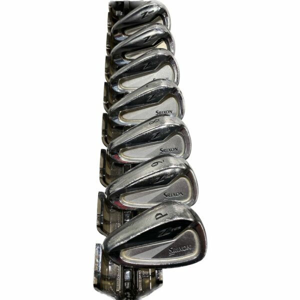 Série de 7 fers Srixon Z-765 Occasion Gaucher Stiff