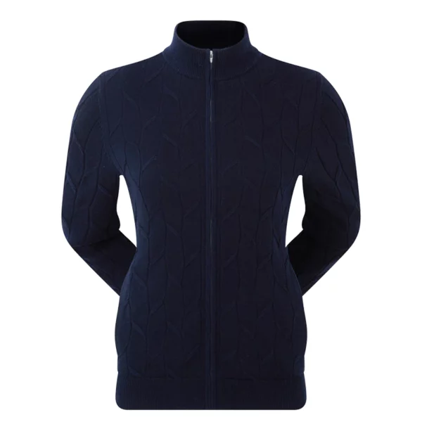 Veste Footjoy Mélange de laine zippé