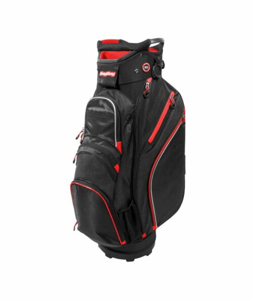 Sac de golf chariot BagBoy Superlite Anthracite/Rouge