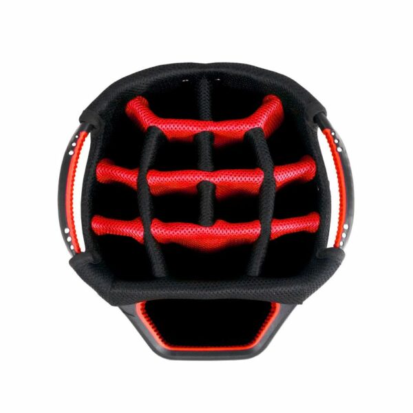 Sac de golf chariot BagBoy Superlite Anthracite/Rouge