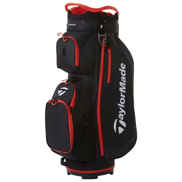 Sac Chariot Taylormade Pro Cart Noir/Rouge Sac Chariot Taylormade Pro Cart Noir/Rouge