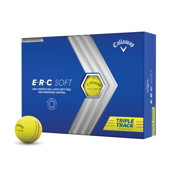 Callaway ERC Soft triple track jaune