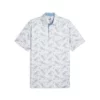 polo de golf Puma Cloudspun Paisley