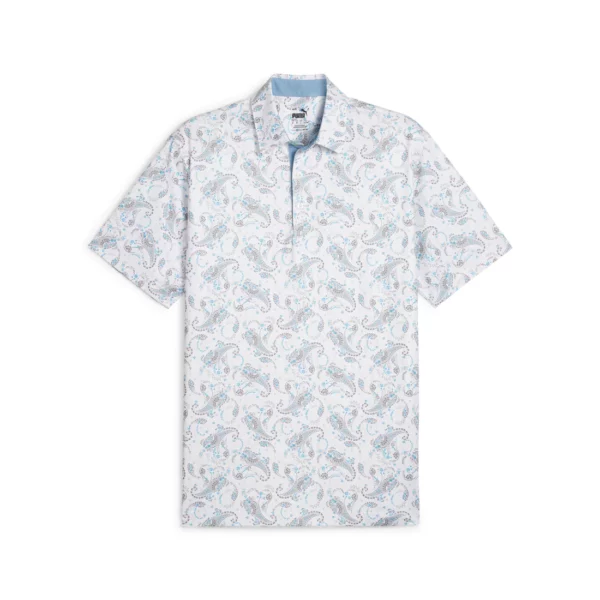 polo de golf Puma Cloudspun Paisley