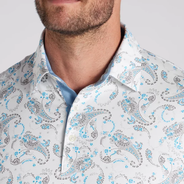 polo de golf Puma Cloudspun Paisley