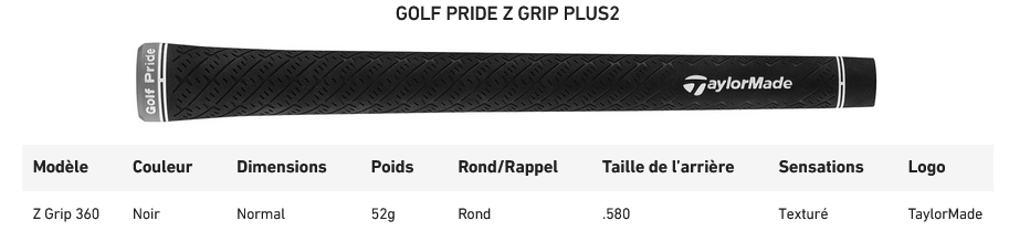 Grips Taylormade P 7CB