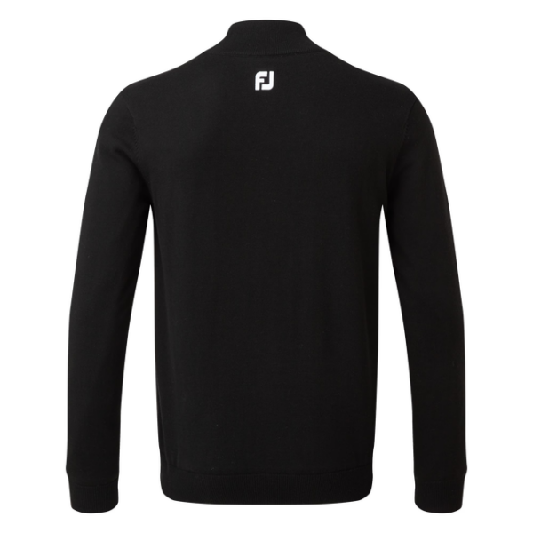 pull Footjoy mélange de laine 1/2 Zip