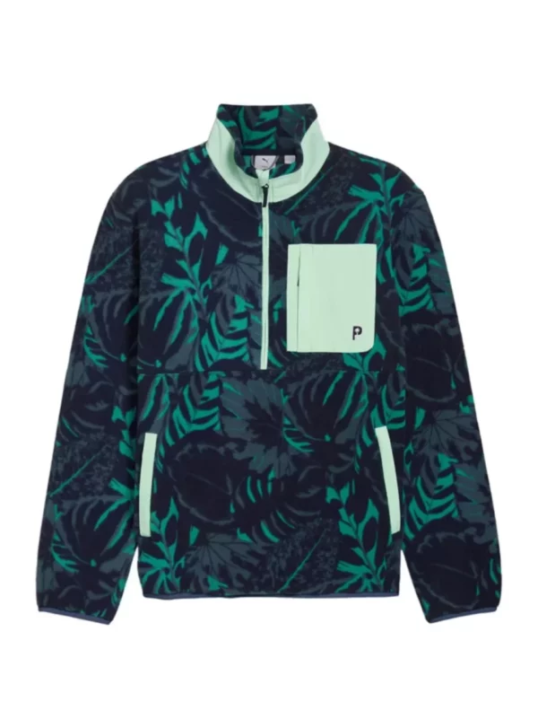 Pull Puma X PTC 1/2 Zip Palm Fleece Pull Puma X PTC 1/2 Zip Palm Fleece