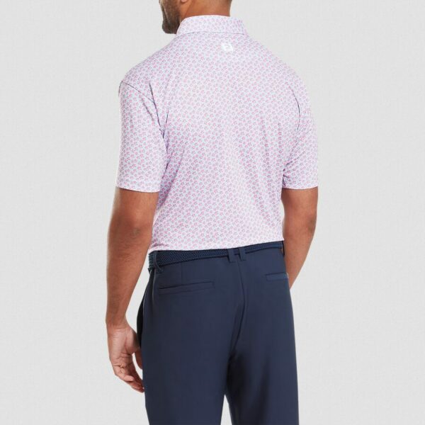 Polo Footjoy Floral Sketch Print Lisle