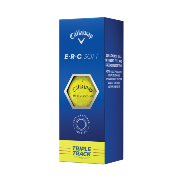 Callaway ERC Soft Triple Track jaune