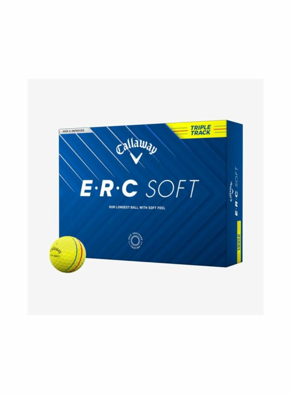 Callaway ERC Soft Triple Track jaune