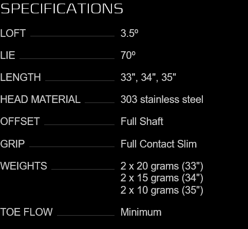 Scotty Cameron Studio Style Fastback
