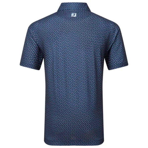 Polo FootJoy Bounce Print Pique Polo FootJoy Bounce Print Pique