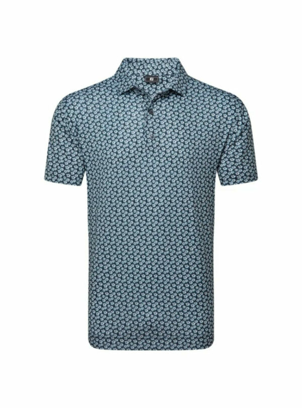 Polo Footjoy Floral Sketch Print Lisle