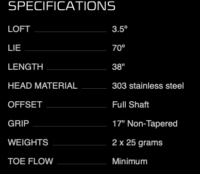 putter Scotty Cameron Long Design Studio Style Fastback