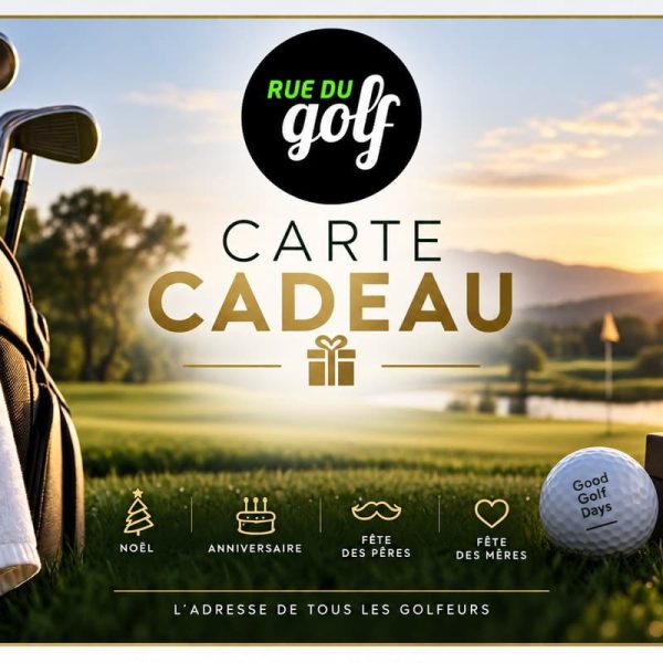 Idée cadeau golfeur carte cadeau en ligne